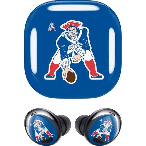 NFL New England Patriots Retro Logo Galaxy Buds Pro Skin