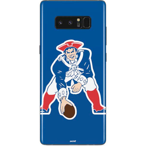 NFL New England Patriots Retro Logo Galaxy Note 8 Skin