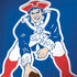 NFL New England Patriots Retro Logo Galaxy Note 8 Skin