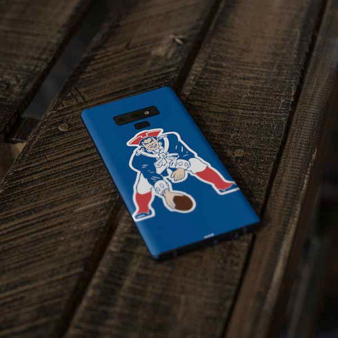 NFL New England Patriots Retro Logo Galaxy Note 9 Skin