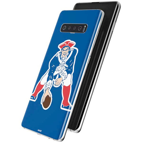 NFL New England Patriots Retro Logo Galaxy S10 Skin