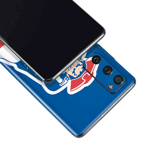NFL New England Patriots Retro Logo Galaxy S20 Fan Edition Skin