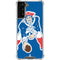 NFL New England Patriots Retro Logo Galaxy S21 FE Clear Case