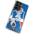 NFL New England Patriots Retro Logo Galaxy S21 Ultra 5G Clear Case
