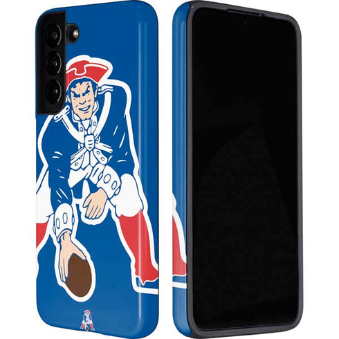 NFL New England Patriots Retro Logo Galaxy S22 Plus Pro Case