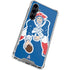 NFL New England Patriots Retro Logo Galaxy S23 FE Clear Case