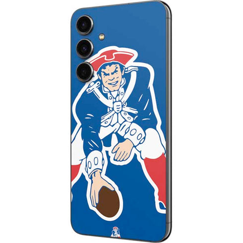 NFL New England Patriots Retro Logo Galaxy S23 FE Skin