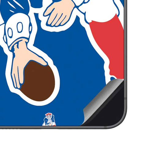 NFL New England Patriots Retro Logo Galaxy S23 FE Skin