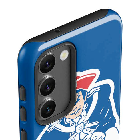 NFL New England Patriots Retro Logo Galaxy S23 Plus Pro Case