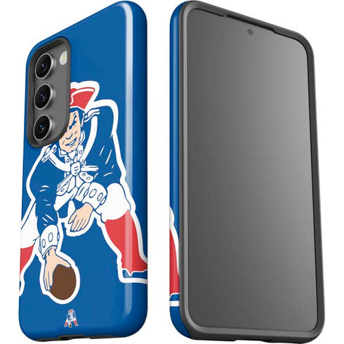 NFL New England Patriots Retro Logo Galaxy S23 Plus Pro Case