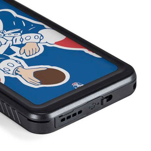 NFL New England Patriots Retro Logo Galaxy S23 Plus Waterproof Case