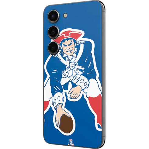 NFL New England Patriots Retro Logo Galaxy S23 Skin