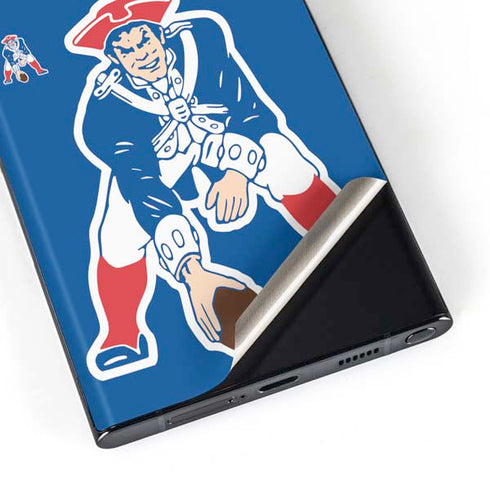 NFL New England Patriots Retro Logo Galaxy S23 Ultra Skin