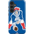 NFL New England Patriots Retro Logo Galaxy S24 Plus Impact Case