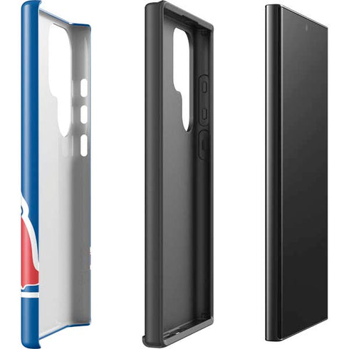 NFL New England Patriots Retro Logo Galaxy S24 Ultra Impact Case