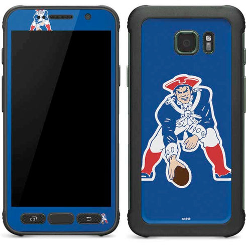 NFL New England Patriots Retro Logo Galaxy S7 Active Skin