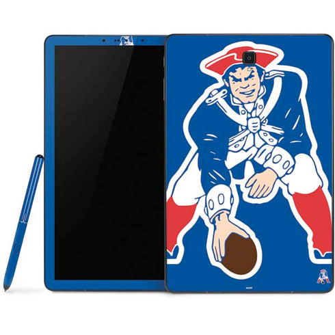 NFL New England Patriots Retro Logo Samsung Galaxy Tab Skin