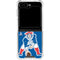 NFL New England Patriots Retro Logo Galaxy Z Flip5 5G Clear Case