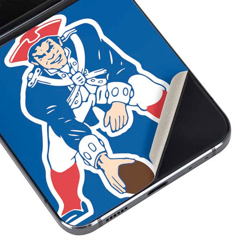 NFL New England Patriots Retro Logo Galaxy Z Flip5 5G Skin