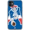 NFL New England Patriots Retro Logo iPhone 11 Clear Case