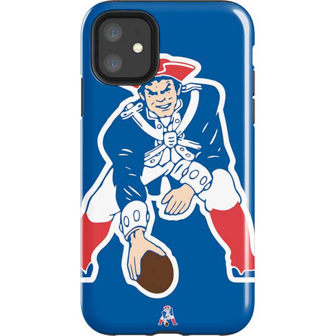 NFL New England Patriots Retro Logo iPhone 11 Impact Case