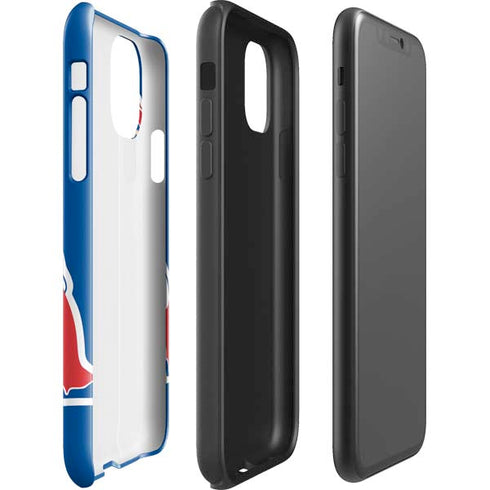NFL New England Patriots Retro Logo iPhone 11 Impact Case