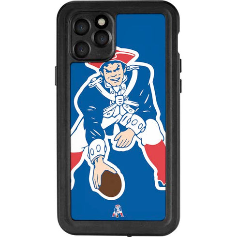 NFL New England Patriots Retro Logo iPhone 11 Pro Waterproof Case