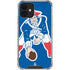 NFL New England Patriots Retro Logo iPhone 12 Clear Case