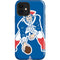 NFL New England Patriots Retro Logo iPhone 12 Impact Case