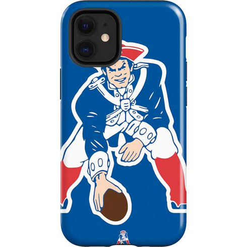 NFL New England Patriots Retro Logo iPhone 12 Mini Impact Case