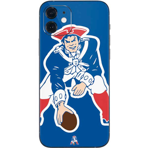 NFL New England Patriots Retro Logo iPhone 12 Skin