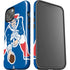 NFL New England Patriots Retro Logo iPhone 15 Plus Impact Case