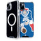 NFL New England Patriots Retro Logo iPhone 15 Plus MagSafe Case