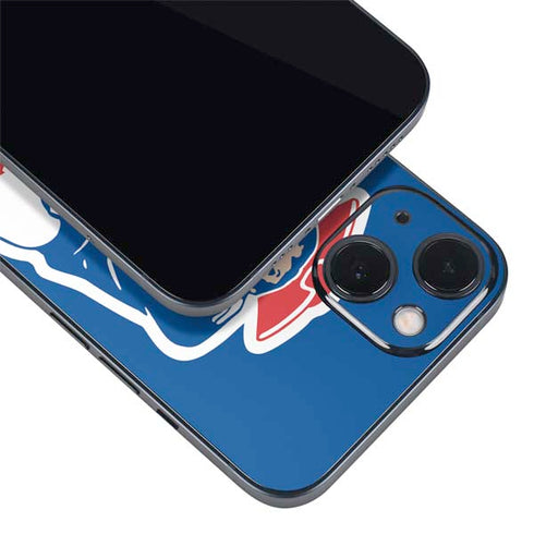 NFL New England Patriots Retro Logo iPhone 15 Plus Skin