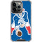 NFL New England Patriots Retro Logo iPhone 14 Pro Clear Case