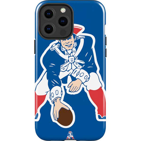 NFL New England Patriots Retro Logo iPhone 14 Pro Max Impact Case