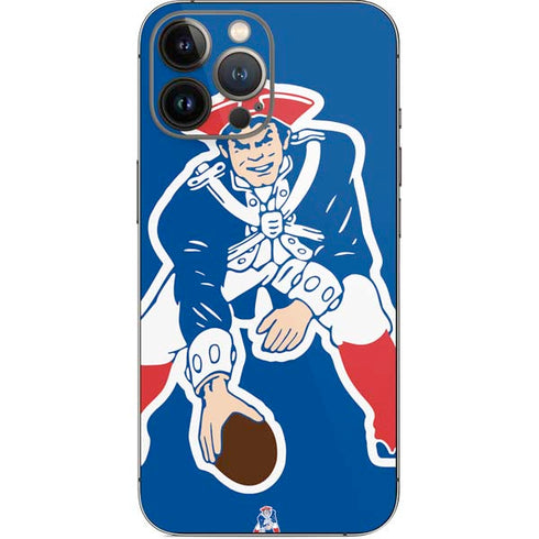 NFL New England Patriots Retro Logo iPhone 14 Pro Max Skin