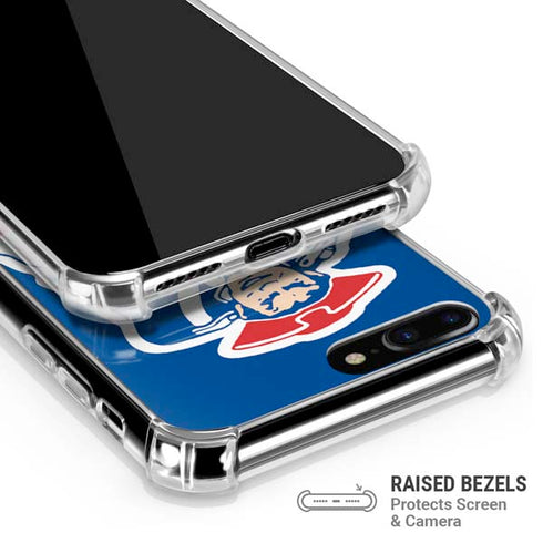NFL New England Patriots Retro Logo iPhone 7/8 Plus Clear Case