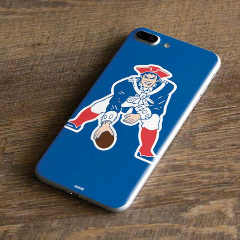 NFL New England Patriots Retro Logo iPhone 8 Plus Skin