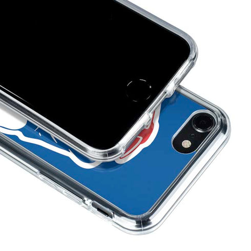 NFL New England Patriots Retro Logo iPhone SE (2nd & 3rd Gen) Clear Case