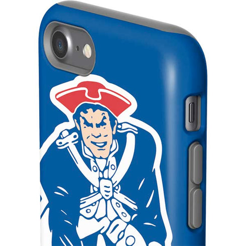 NFL New England Patriots Retro Logo iPhone SE (2nd & 3rd Gen) Pro Case