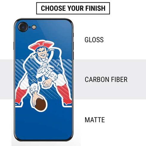 NFL New England Patriots Retro Logo iPhone SE (2nd & 3rd Gen) Skin