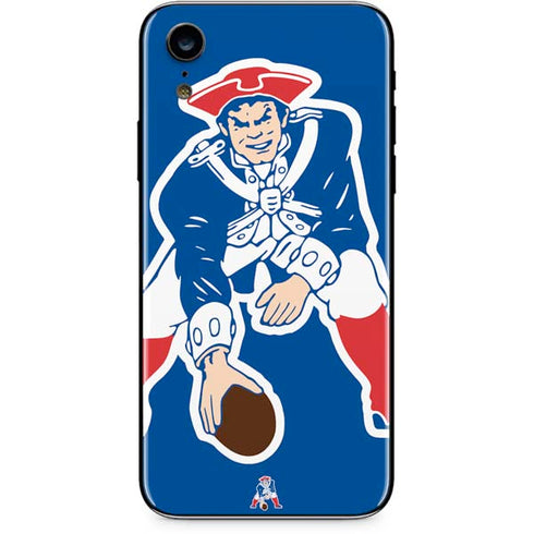 NFL New England Patriots Retro Logo iPhone XR Skin