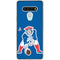 NFL New England Patriots Retro Logo LG Stylo 6 Clear Case