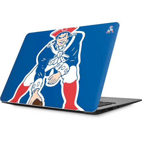 NFL New England Patriots Retro Logo Apple MacBook Skin