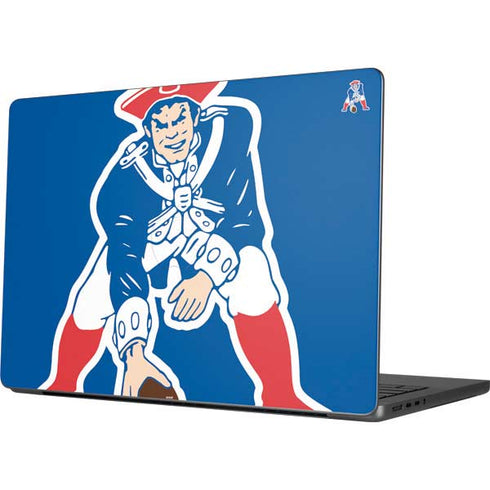 NFL New England Patriots Retro Logo MacBook Pro 14in (2021-24) Skin