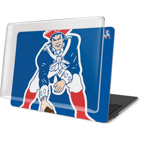 NFL New England Patriots Retro Logo MacBook Pro 16in (2019-20) Case plus Skin