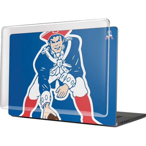 NFL New England Patriots Retro Logo MacBook Pro 16in (2021-25) Case plus Skin
