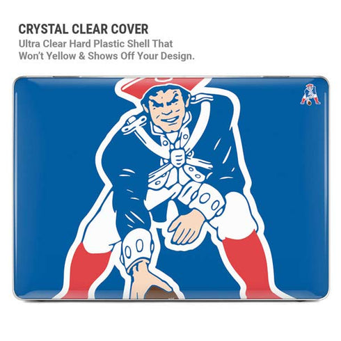 NFL New England Patriots Retro Logo MacBook Pro 16in (2021-25) Case plus Skin