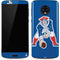 NFL New England Patriots Retro Logo Moto G6 Skin